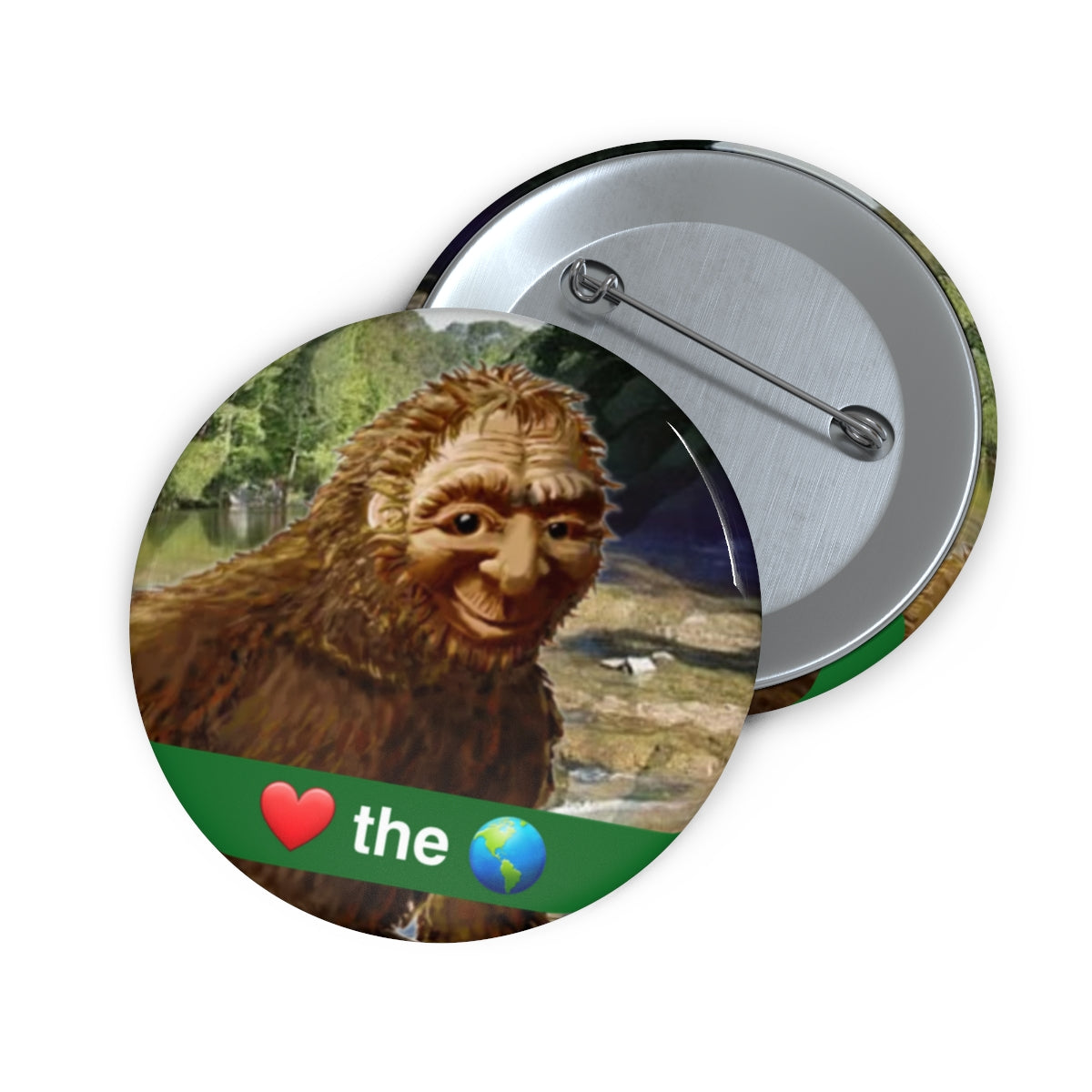 Bigfoot Pin Buttons