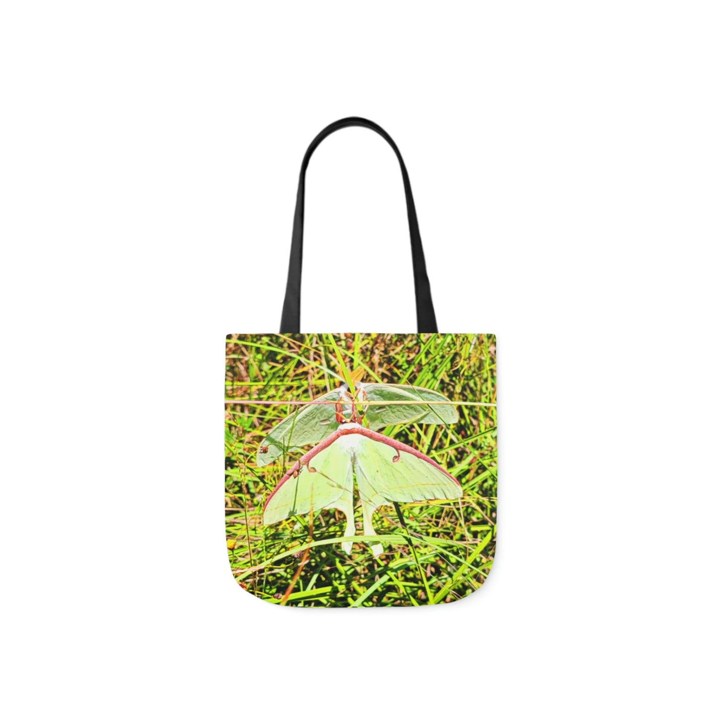 Luna Moths Polyester Canvas Tote Bag