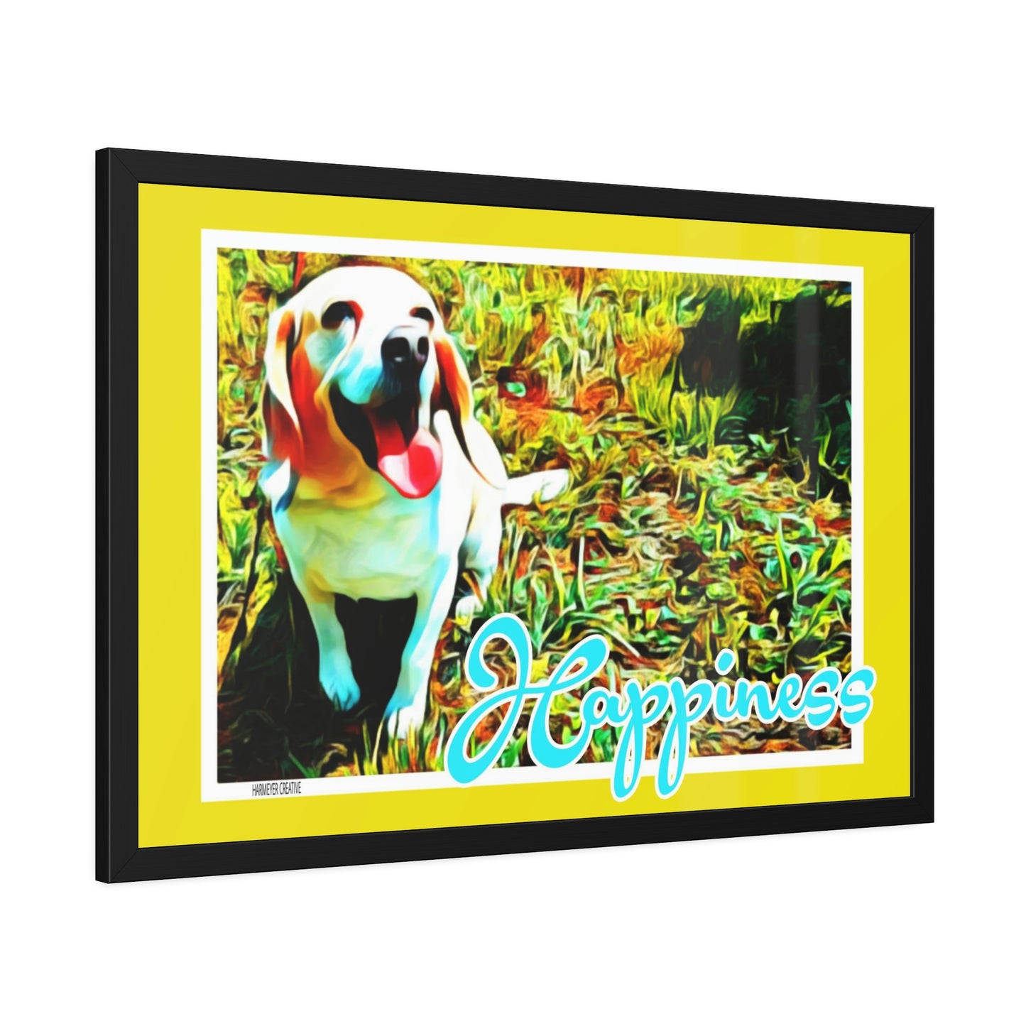 Framed Happiness Print