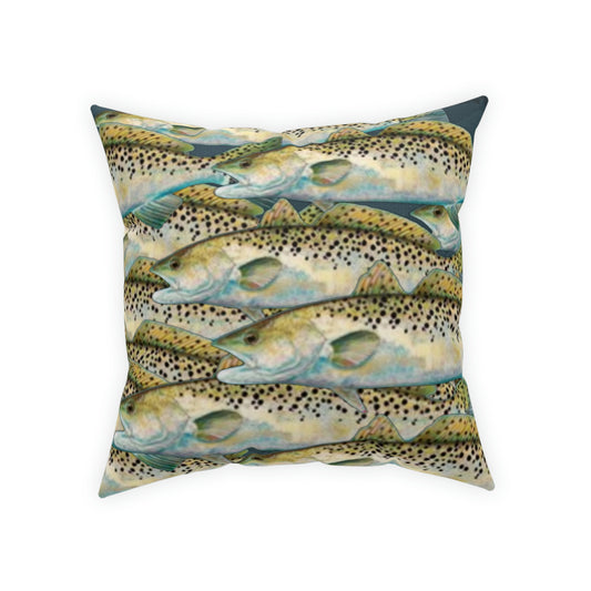 Speckled Trout Broadcloth Pillow