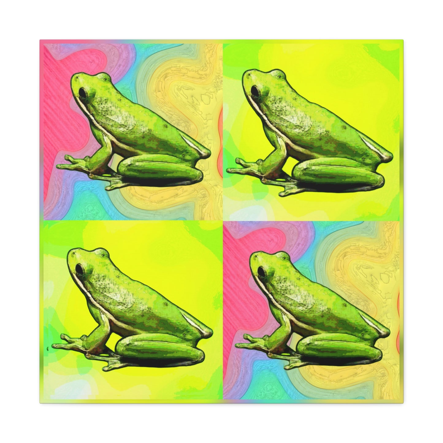 Tree Frog Canvas Gallery Wraps