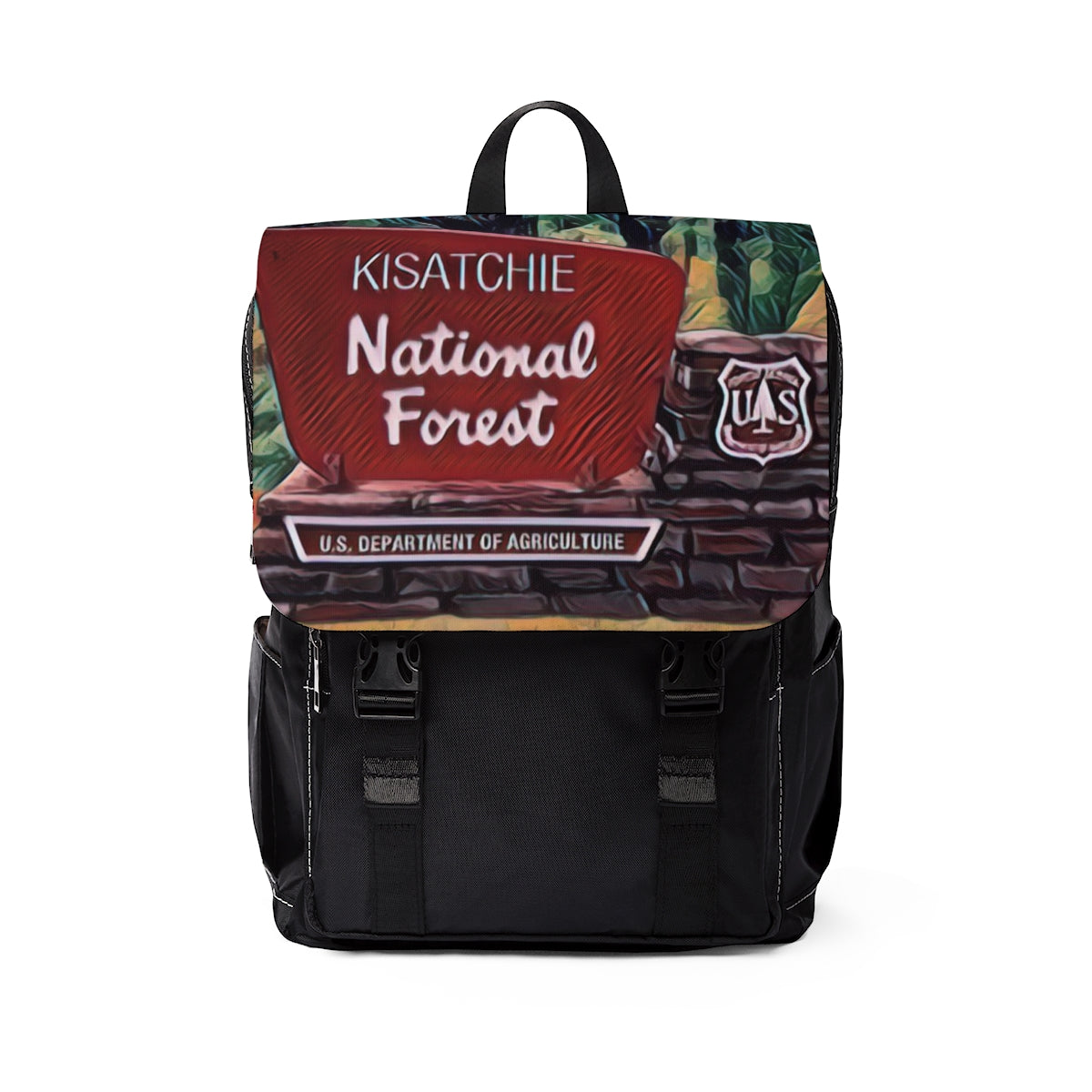 Unisex Kisatchie National Forest Shoulder Backpack