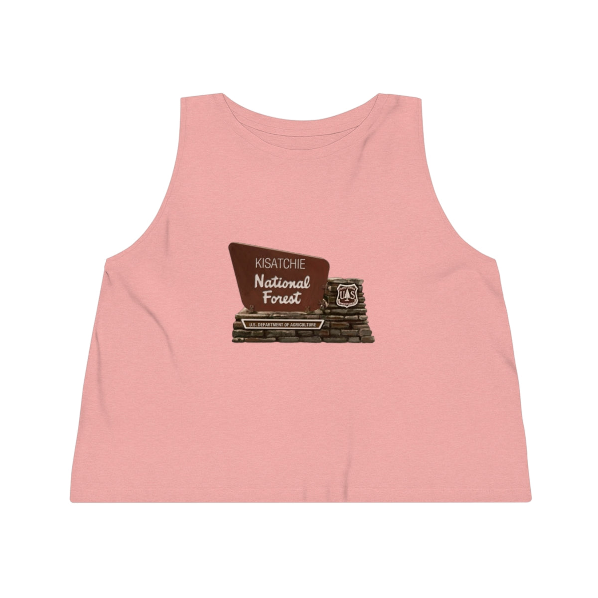 Women's Kisatchie Dancer Cropped Tank Top