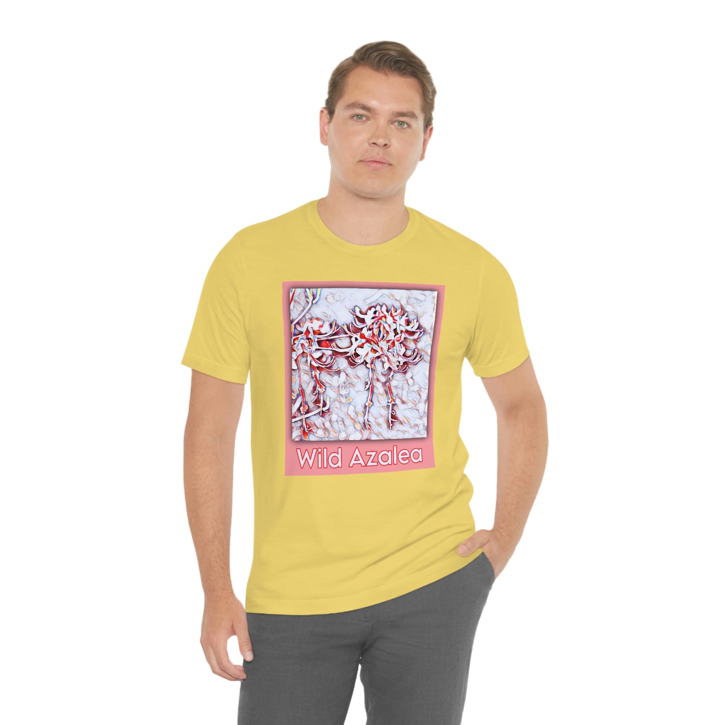 Unisex Kisatchie Wildflowers (Wild Azaleas) Jersey Tee