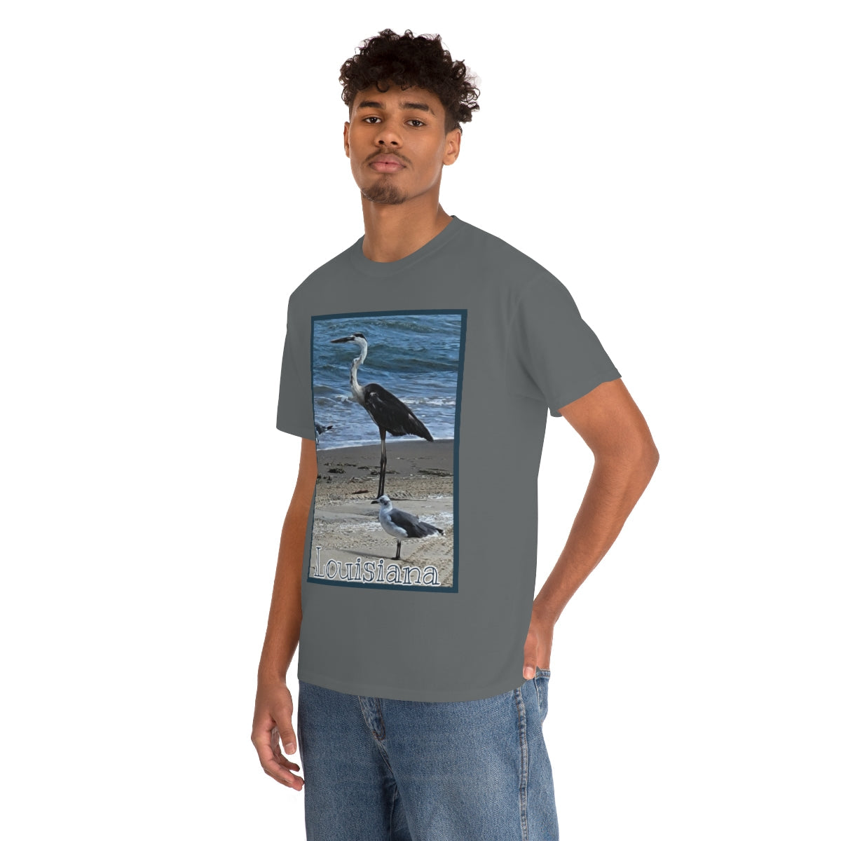 Louisiana Coast Heavy Cotton Tee