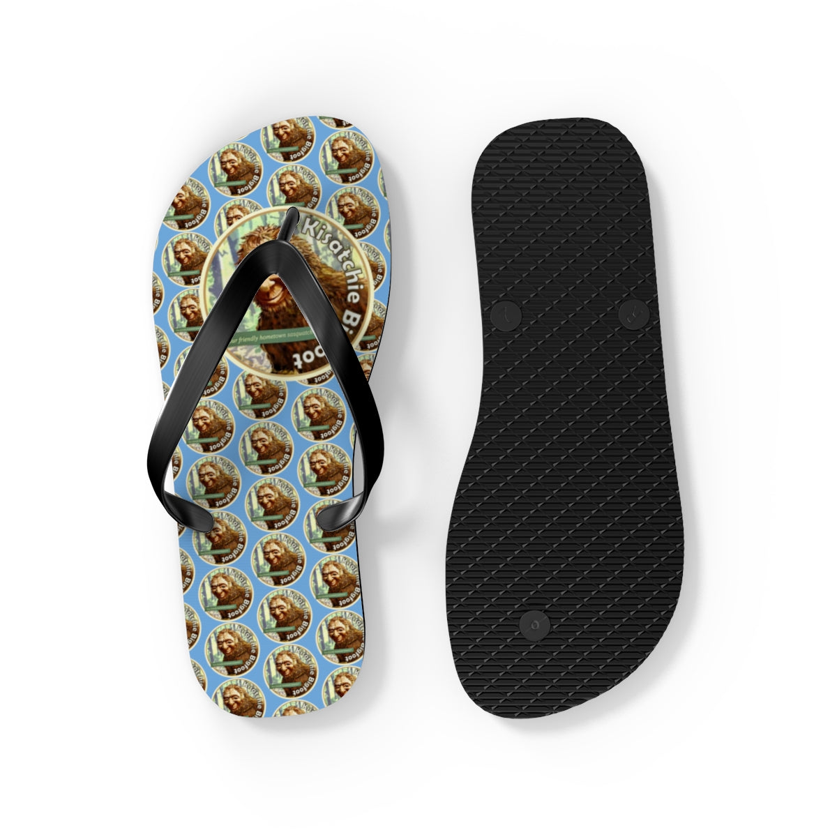 Budget Unisex Kisatchie Bigfoot Flip Flops