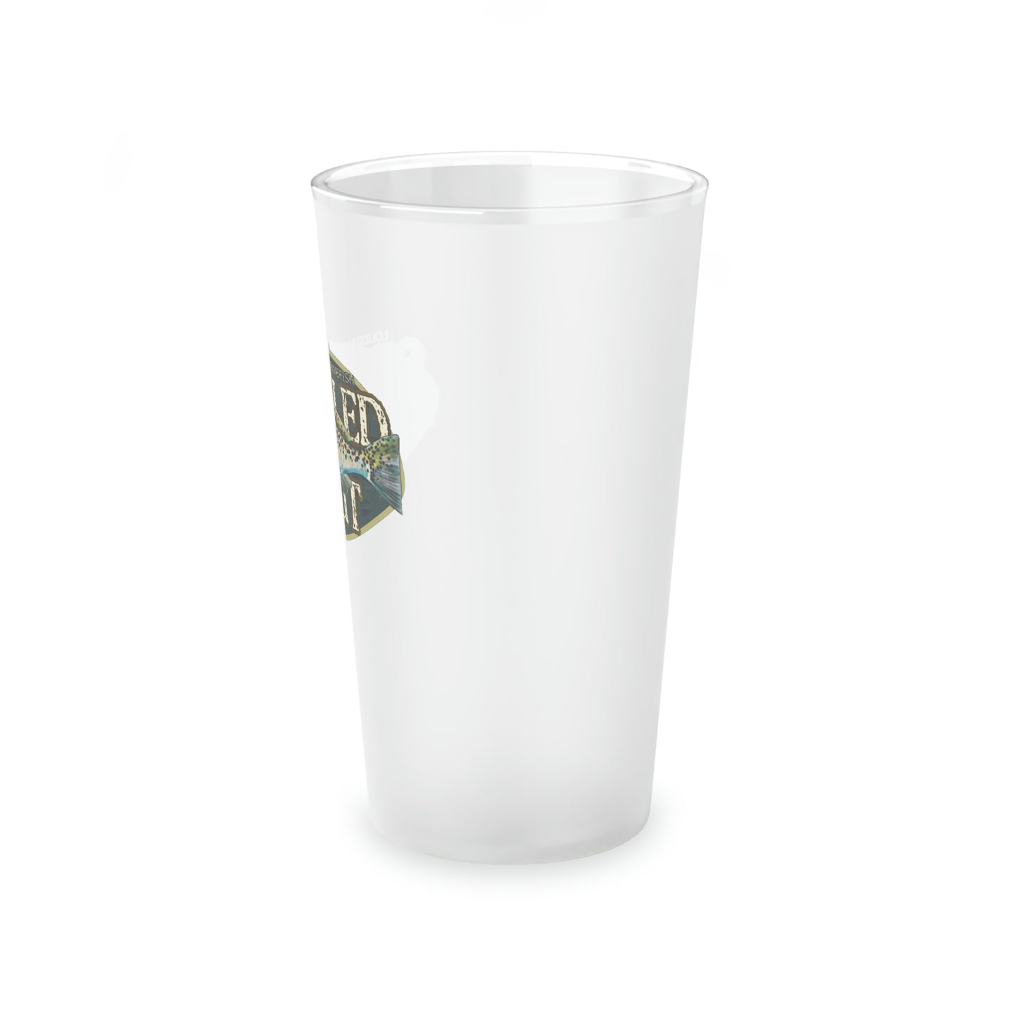 Speckled Trout Frosted Pint Glass, 16oz