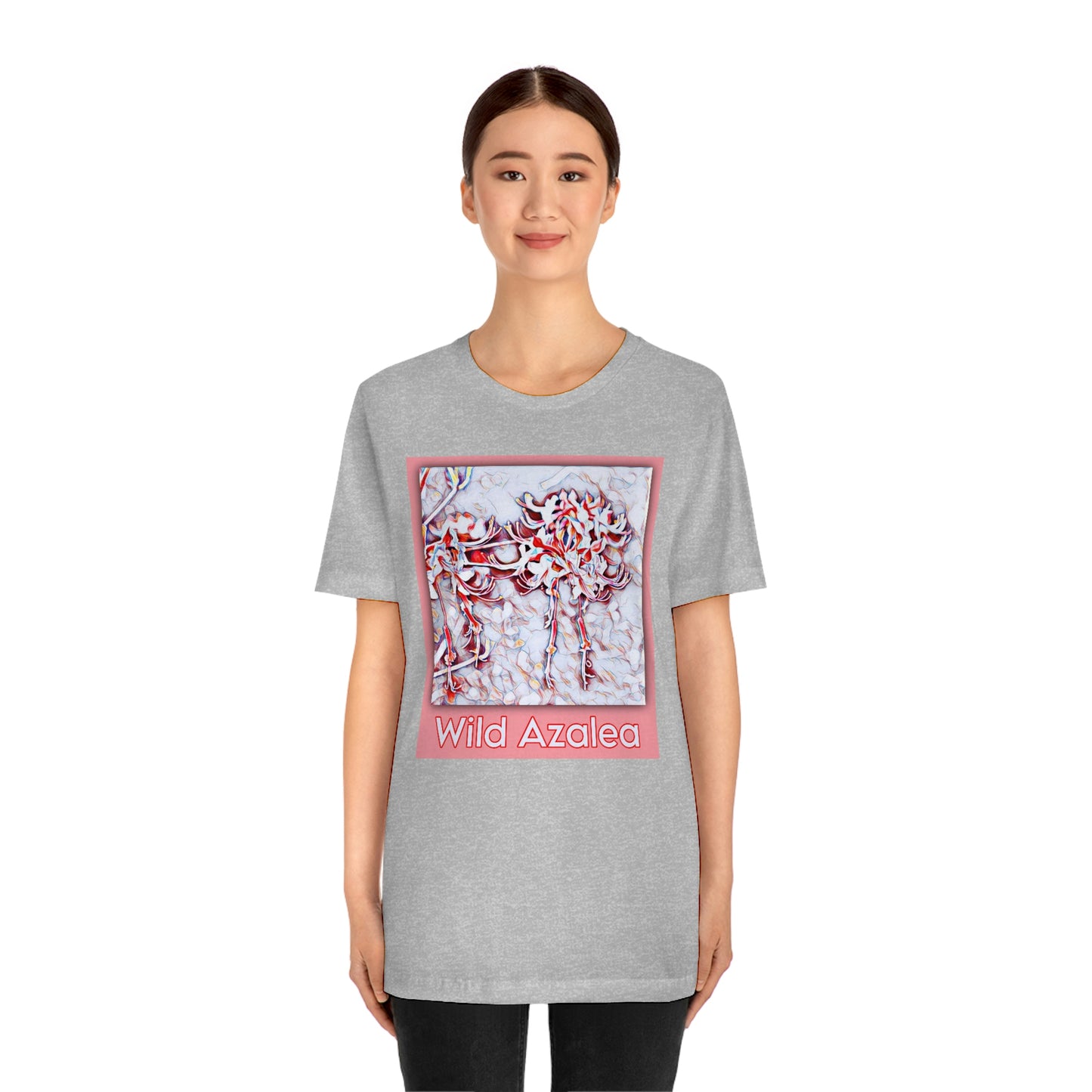 Unisex Kisatchie Wildflowers (Wild Azaleas) Jersey Tee