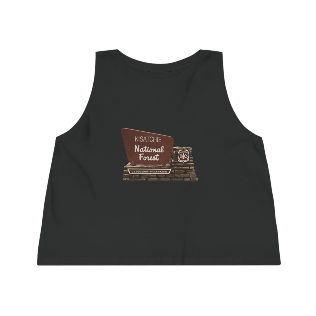 Women's Kisatchie Dancer Cropped Tank Top