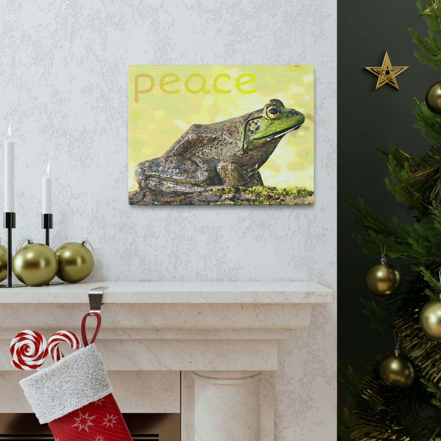 Kisatchie Bullfrog Canvas Gallery Wraps