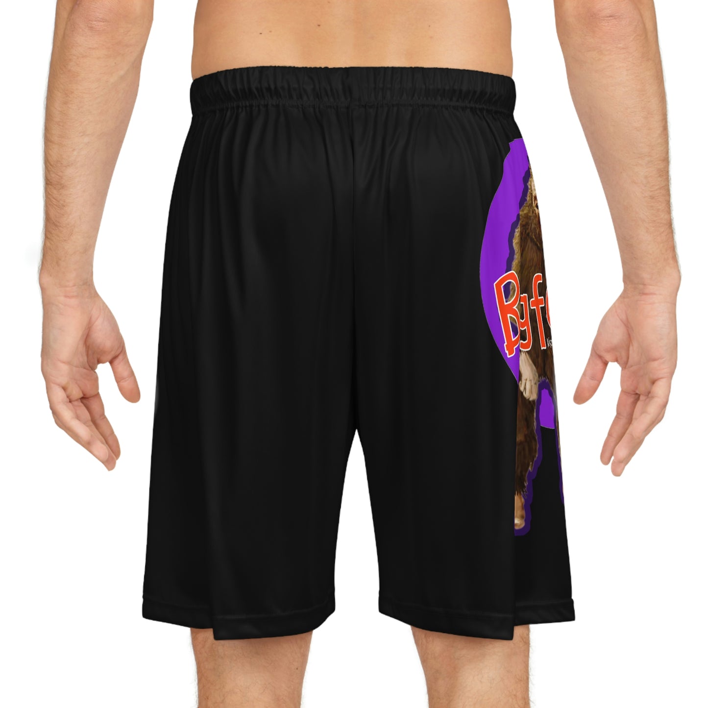 Bigfoot Black Basketball Shorts