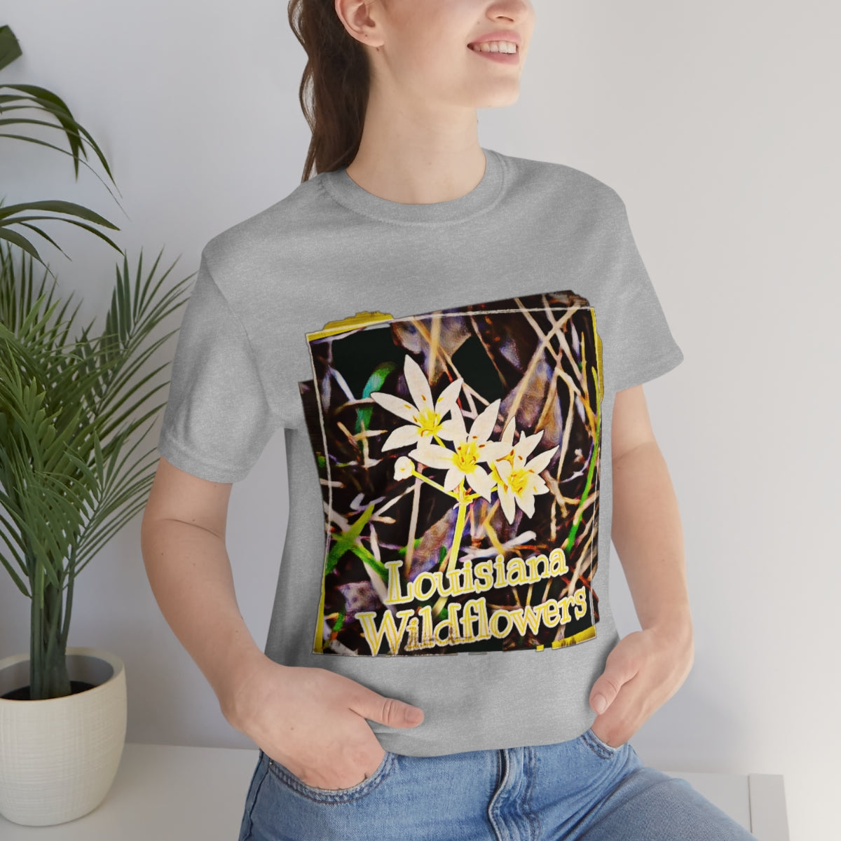 Louisiana Wildflowers Jersey Tee