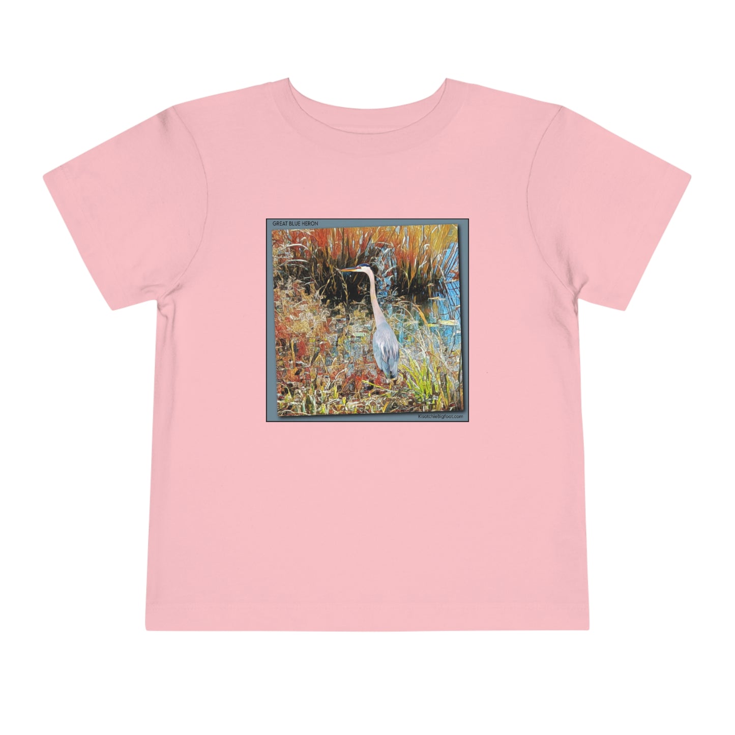 Great Blue Heron Toddler T-Shirt