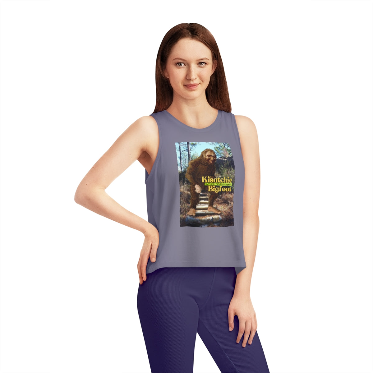 Women's Kisatchie Bigfoot Dancer Cropped Tank Top