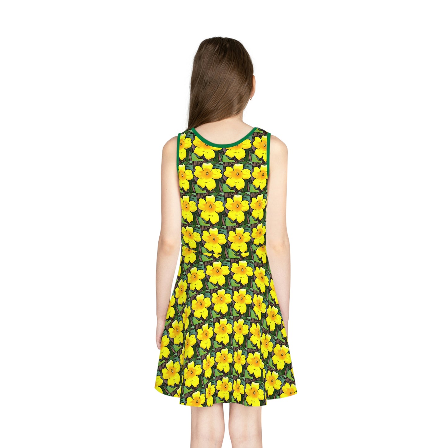 Yellow Jessamine Girl's Sundress