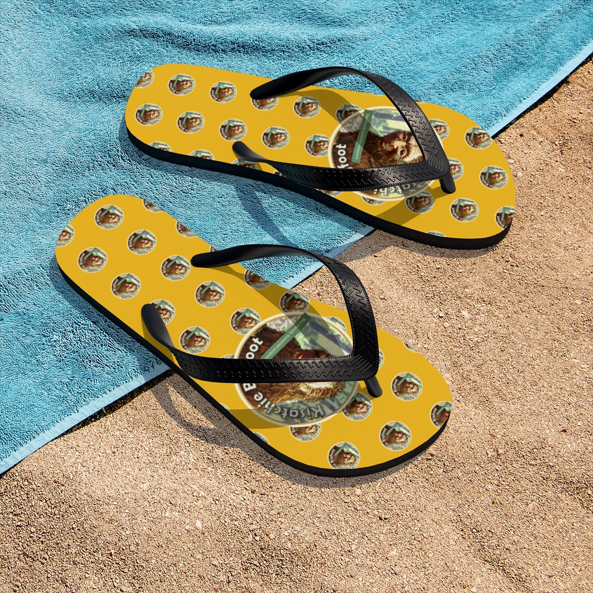 Rubber Sole Kisatchie Bigfoot Flip-Flops