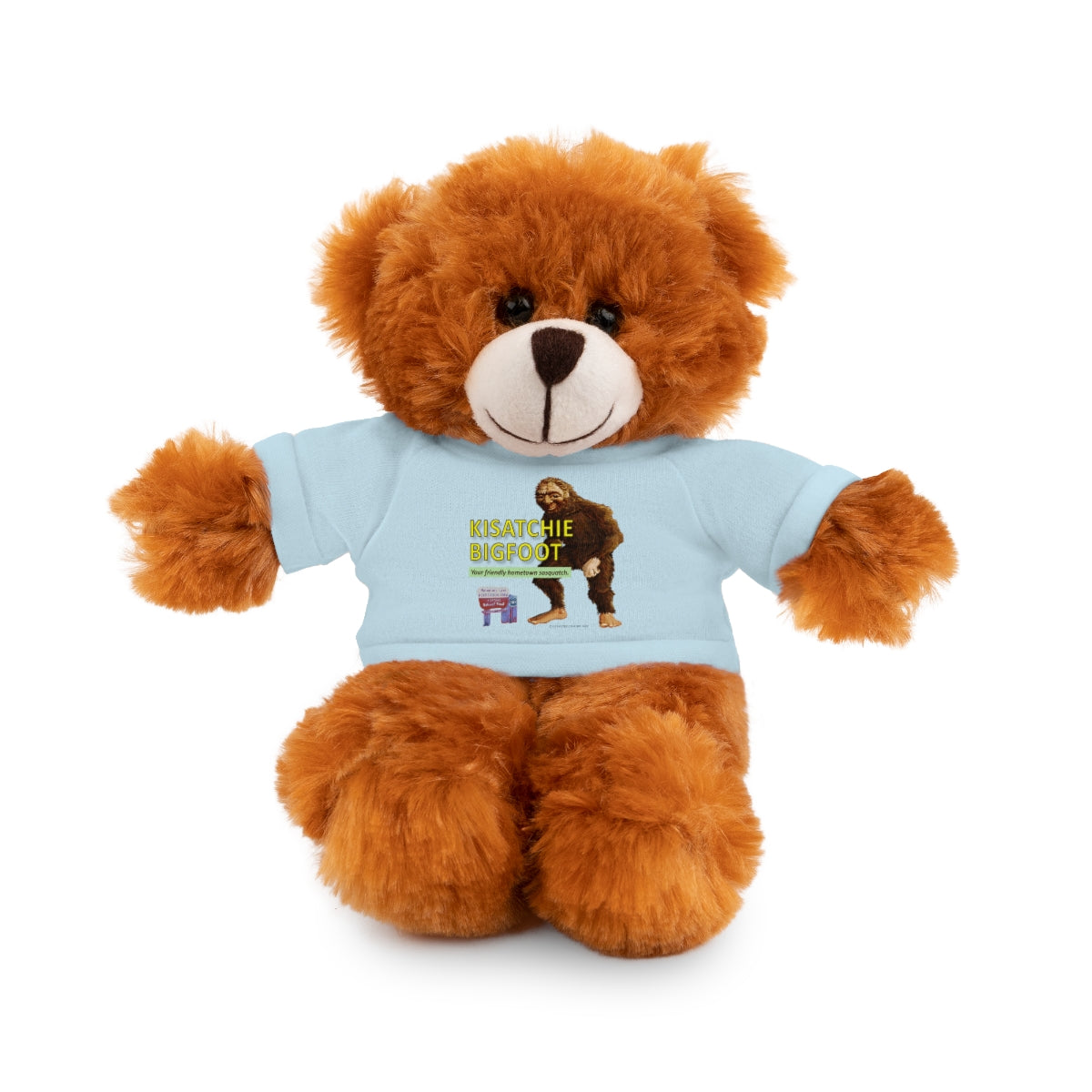 Stuffed Animals with Kisatchie Bigfoot Tee