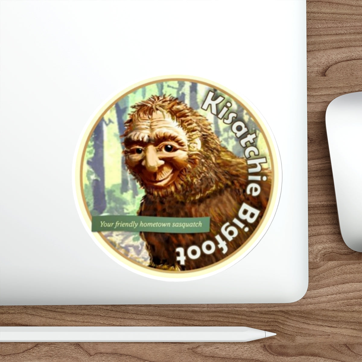 Die-Cut Kisatchie Bigfoot Stickers