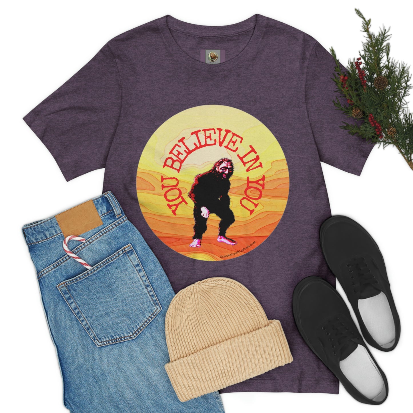 Bigfoot's Believe in You Unisex Jersey Tee