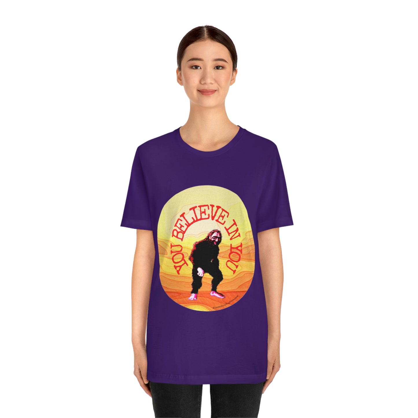 Bigfoot's Believe in You Unisex Jersey Tee