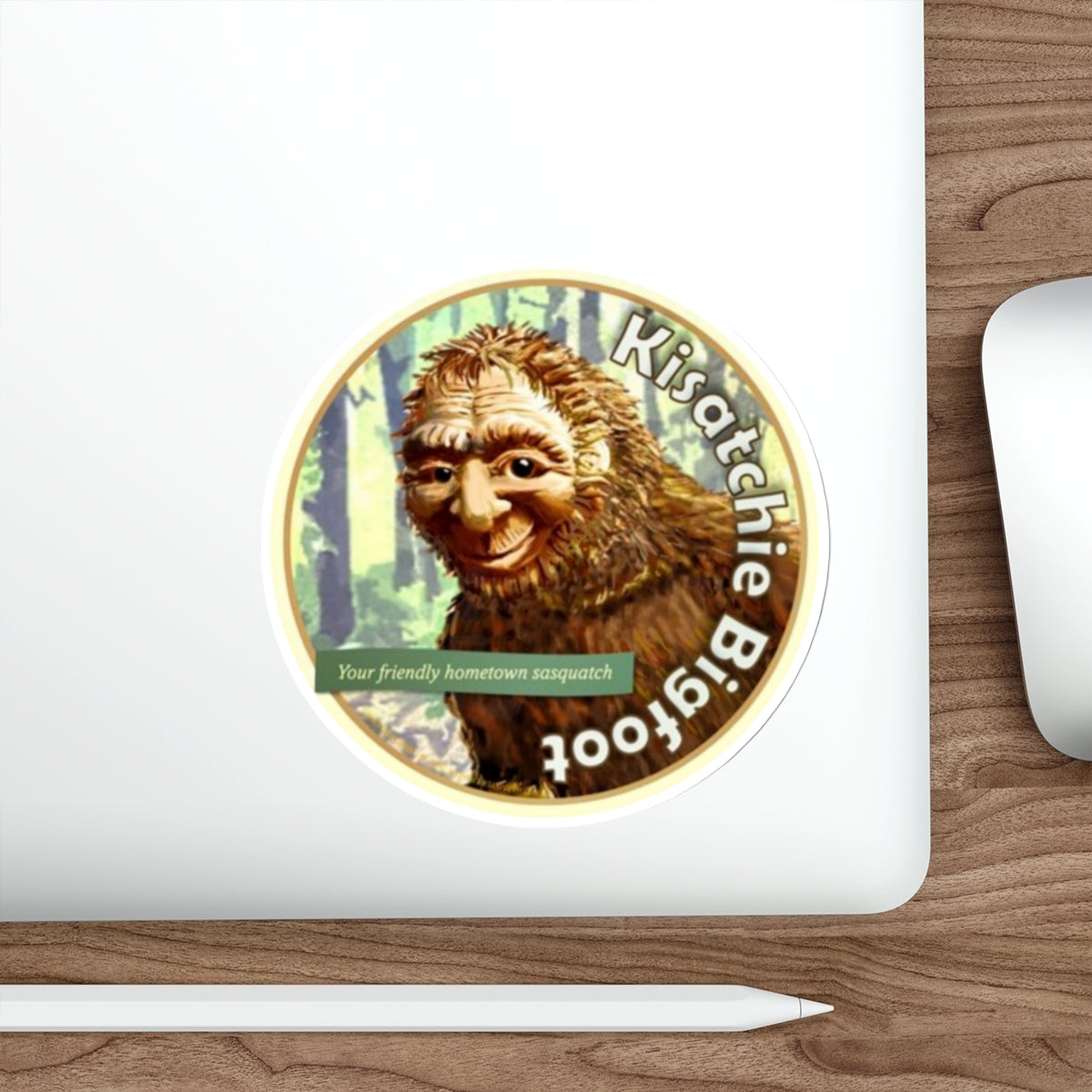 Die-Cut Kisatchie Bigfoot Stickers