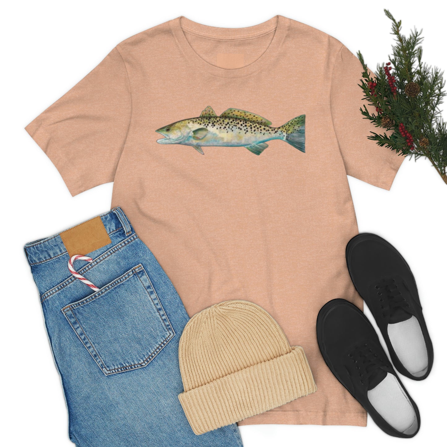 Unisex Speckled Trout Jersey Tee