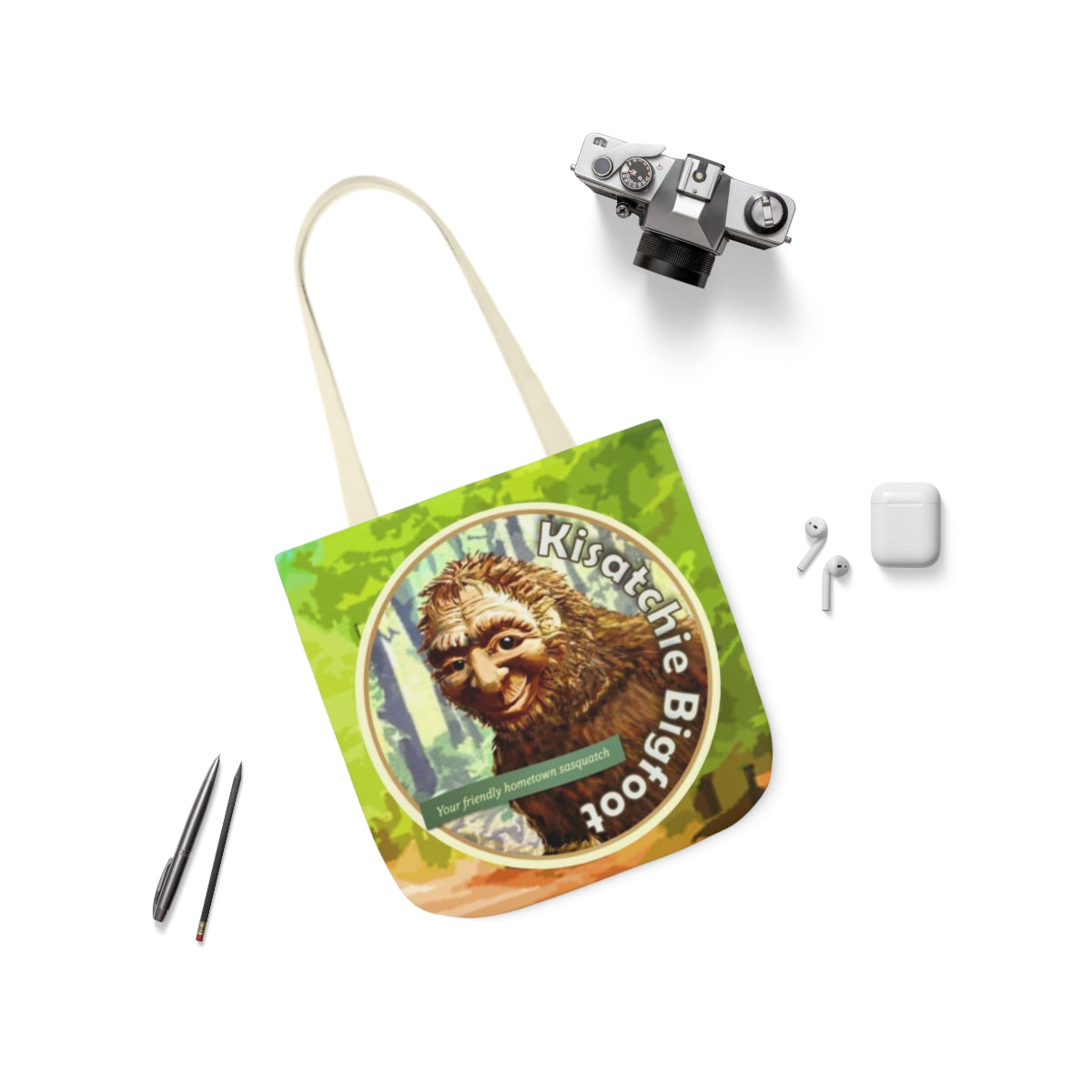 Canvas Kisatchie Bigfoot Tote Bag