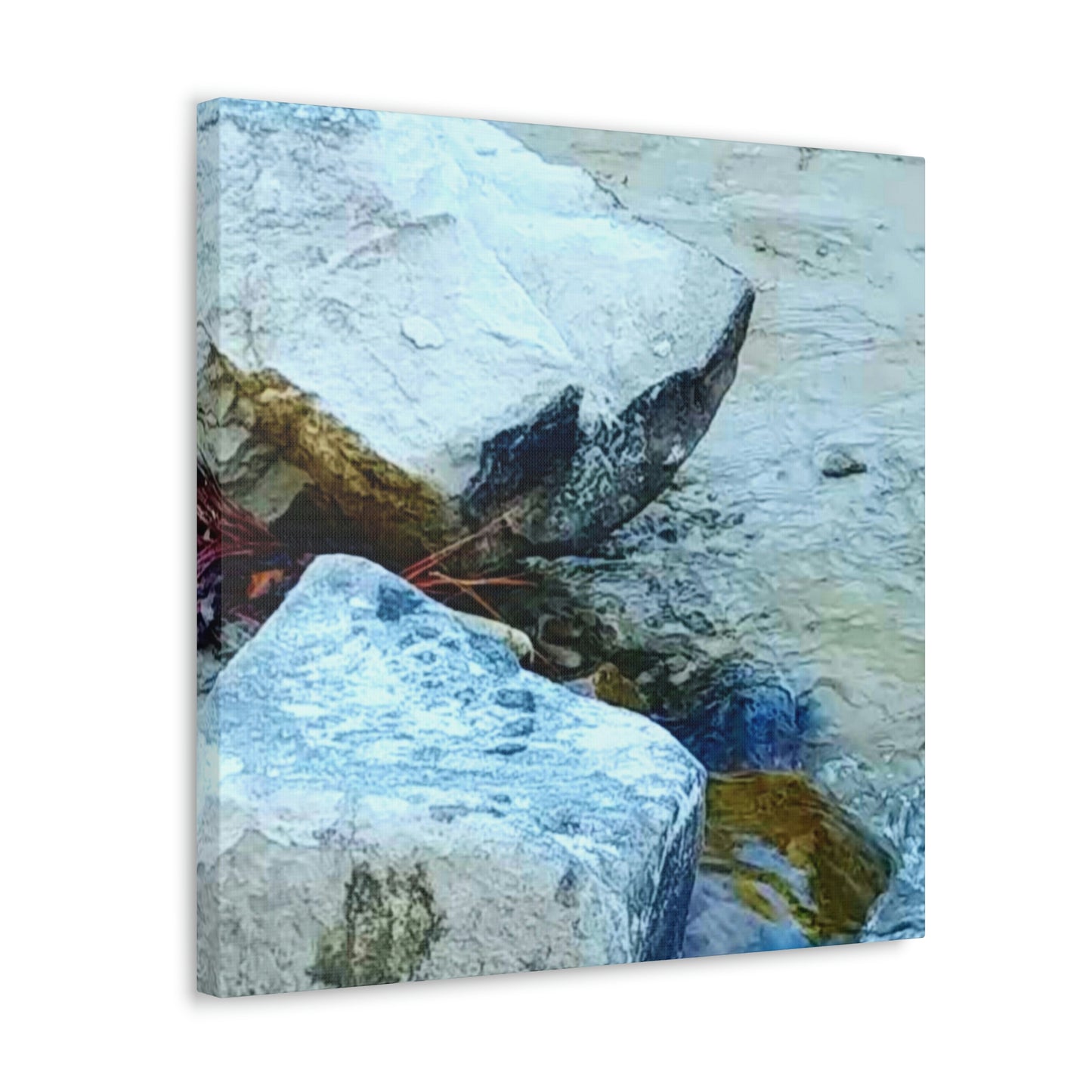 Kisatchie Bayou Rocks Canvas Gallery Wraps