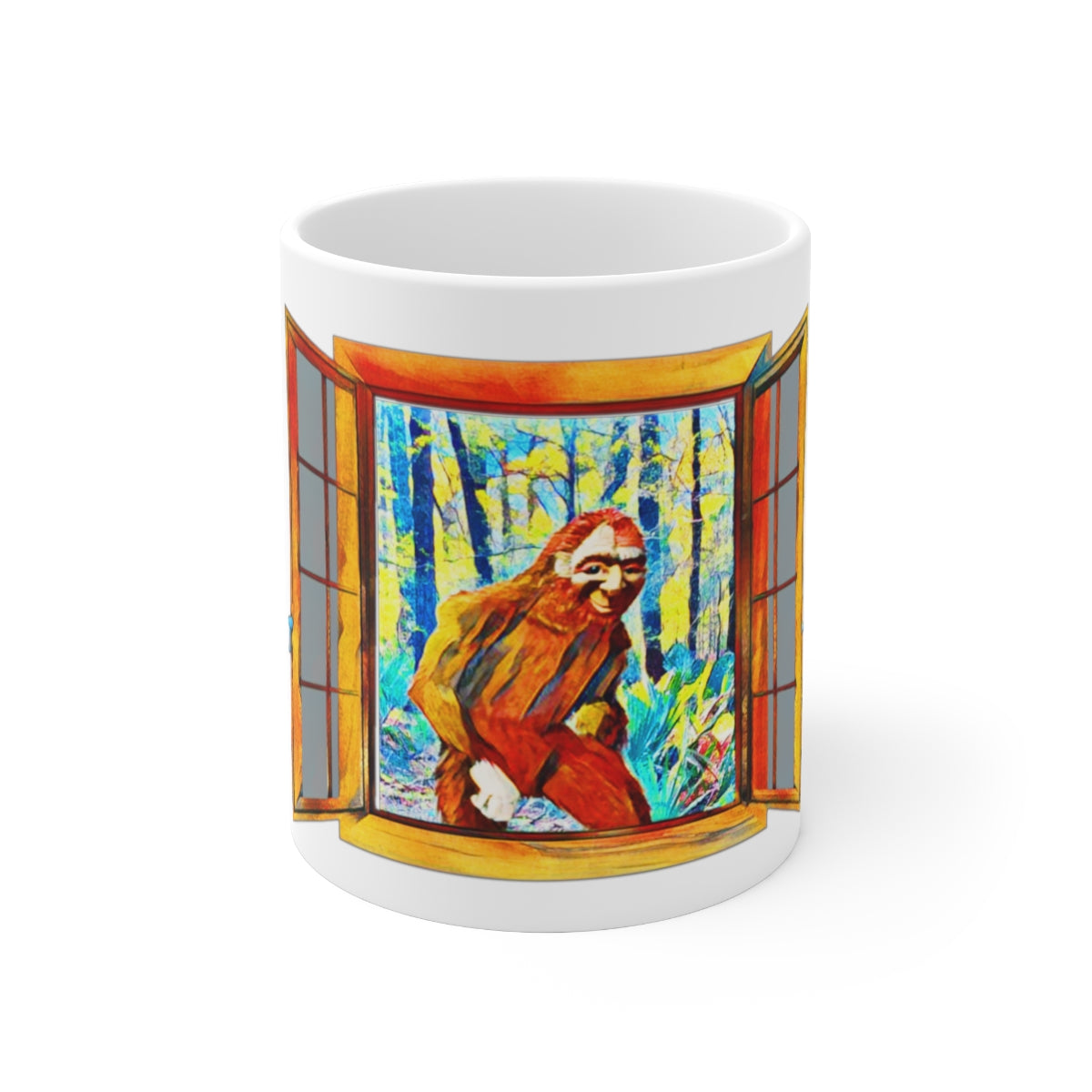 Ceramic Bigfoot Coffee Cups