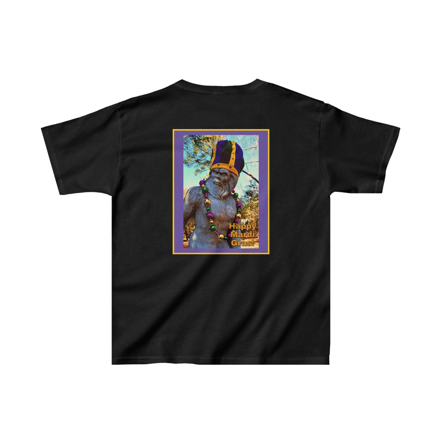 Bigfoot's Mardi Gras Kid's Heavy Cotton™ Tee