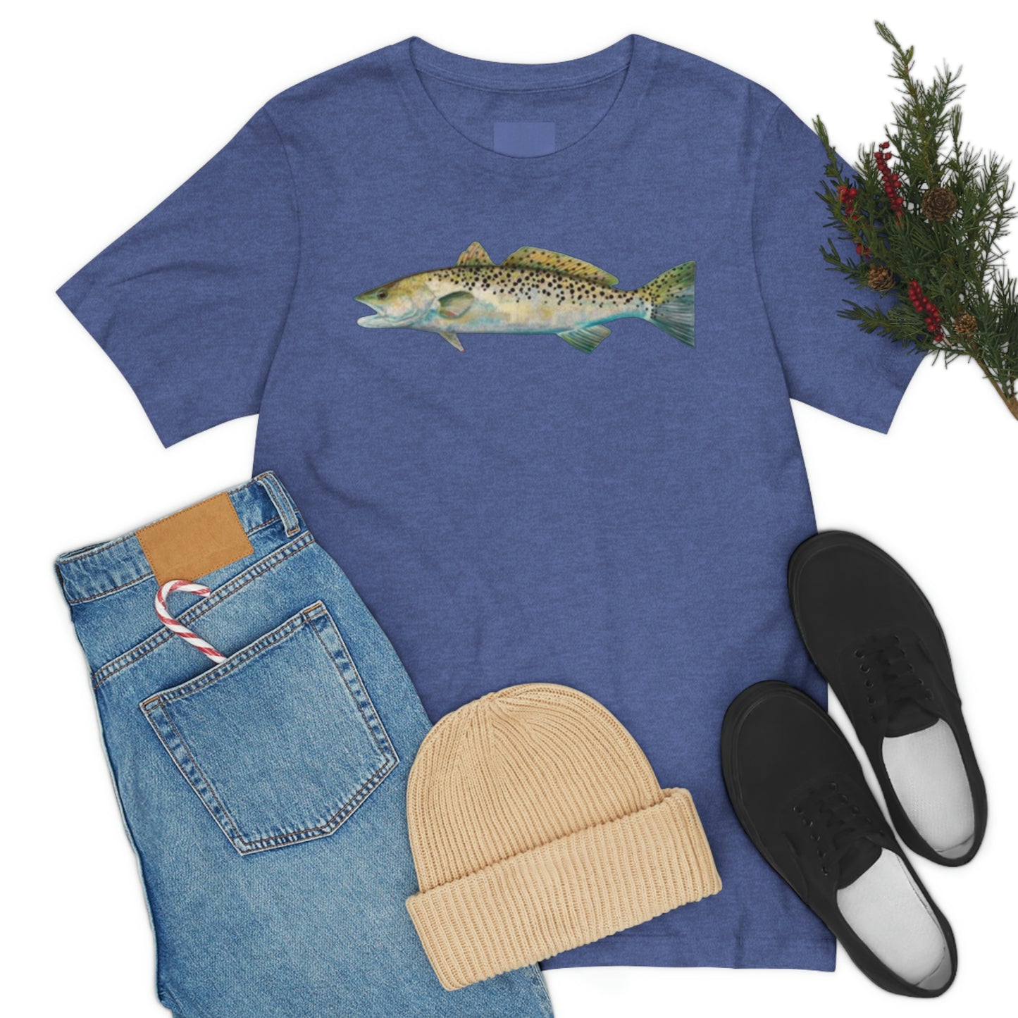 Unisex Speckled Trout Jersey Tee