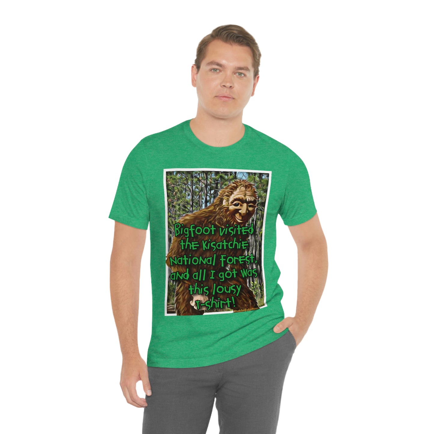 Unisex Kisatchie Bigfoot Jersey Tee