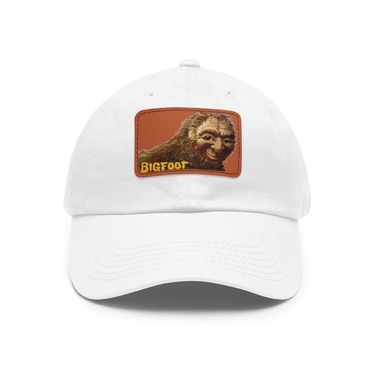 Dad Cap with Bigfoot Leather Patch