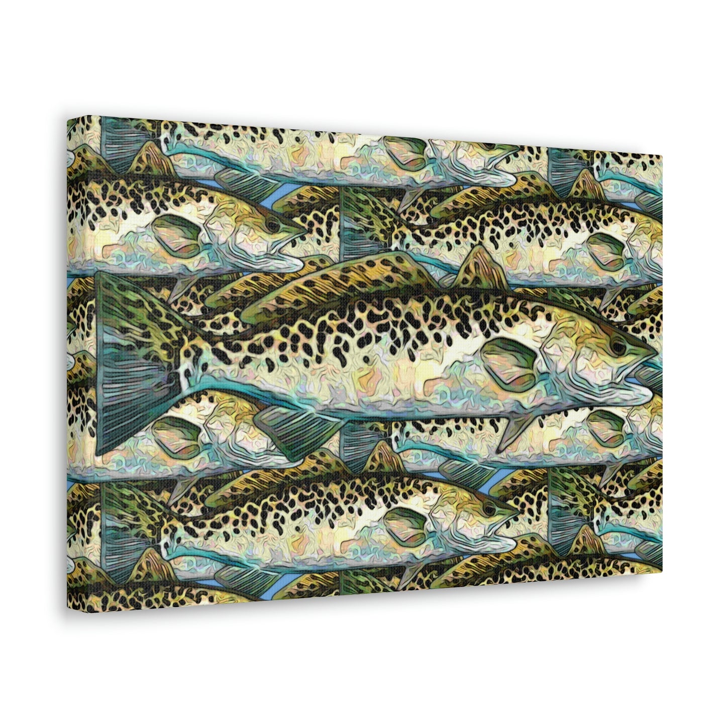 Speckled Trout Canvas Gallery Wraps