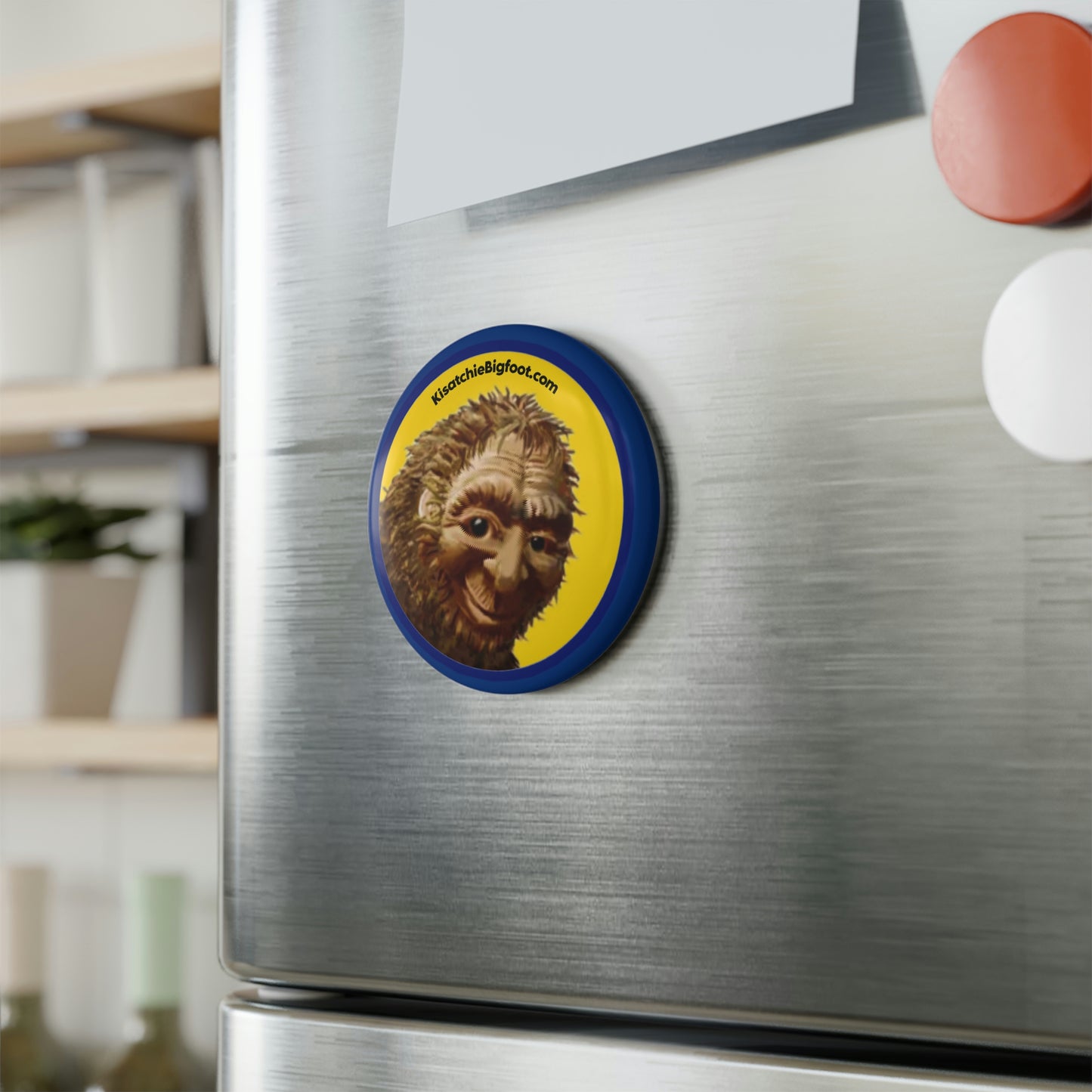 Round Bigfoot Magnets