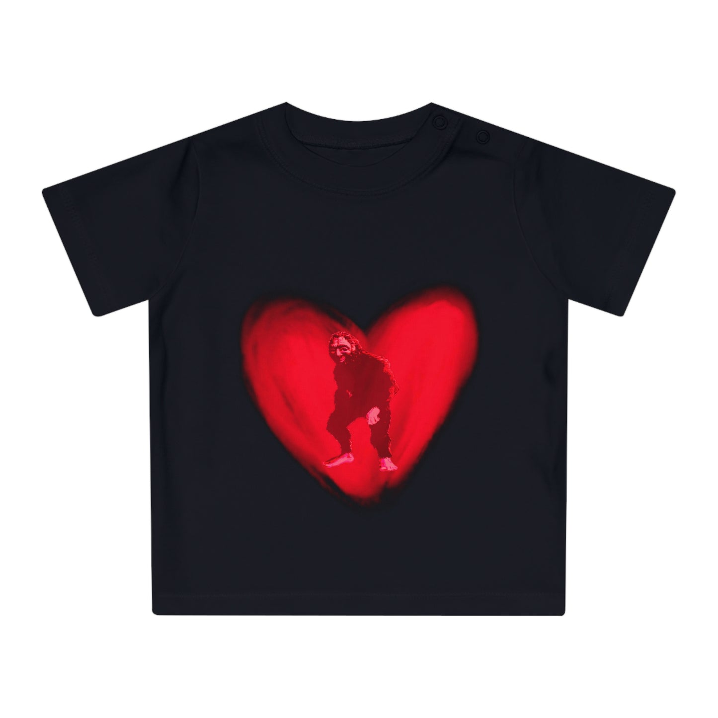 Bigfoot in My Heart Baby T-Shirt