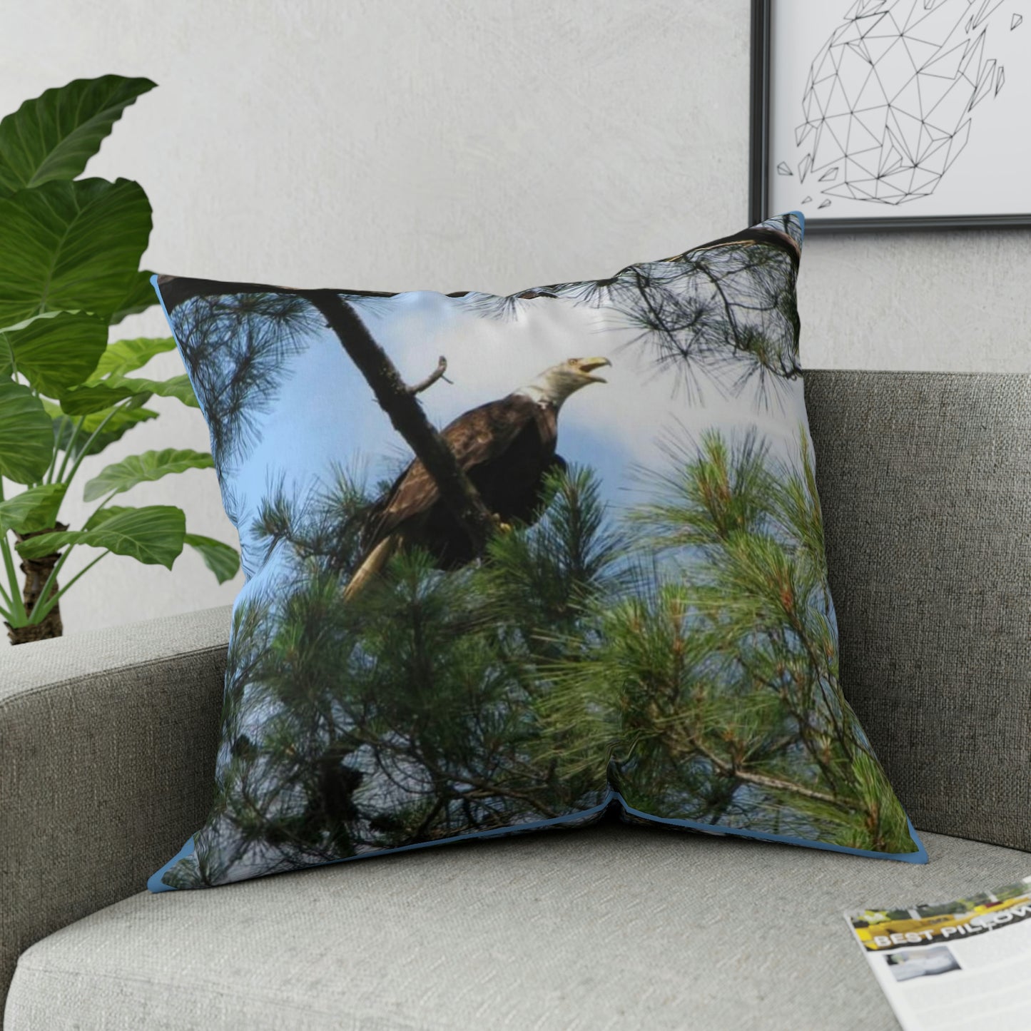 Kincaid Eagle Broadcloth Pillow