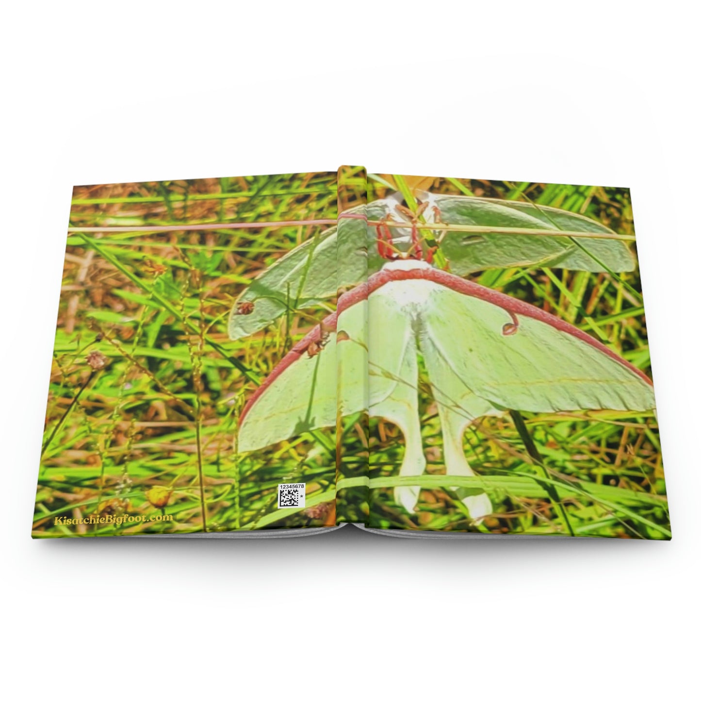 Luna Moths Hardcover Journal