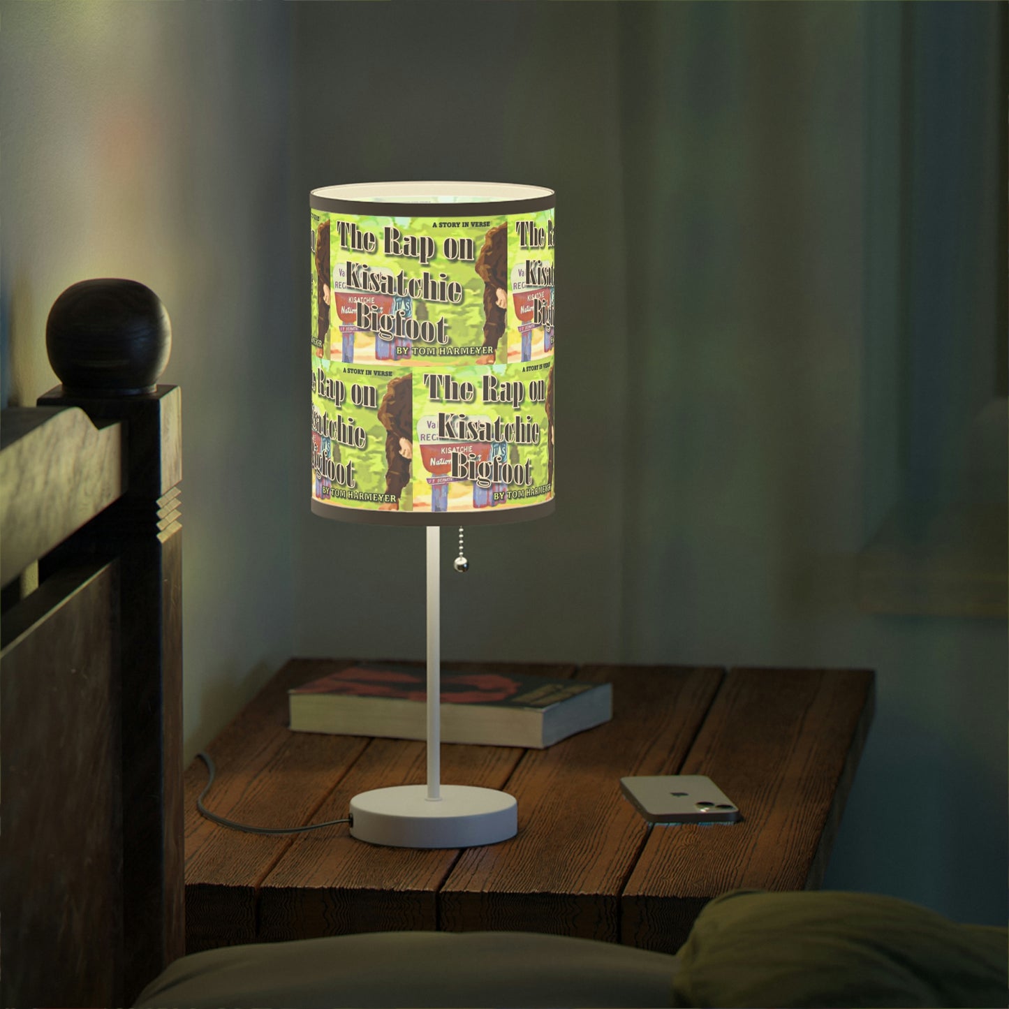 The Rap on Kisatchie Bigfoot Lamp on a Stand