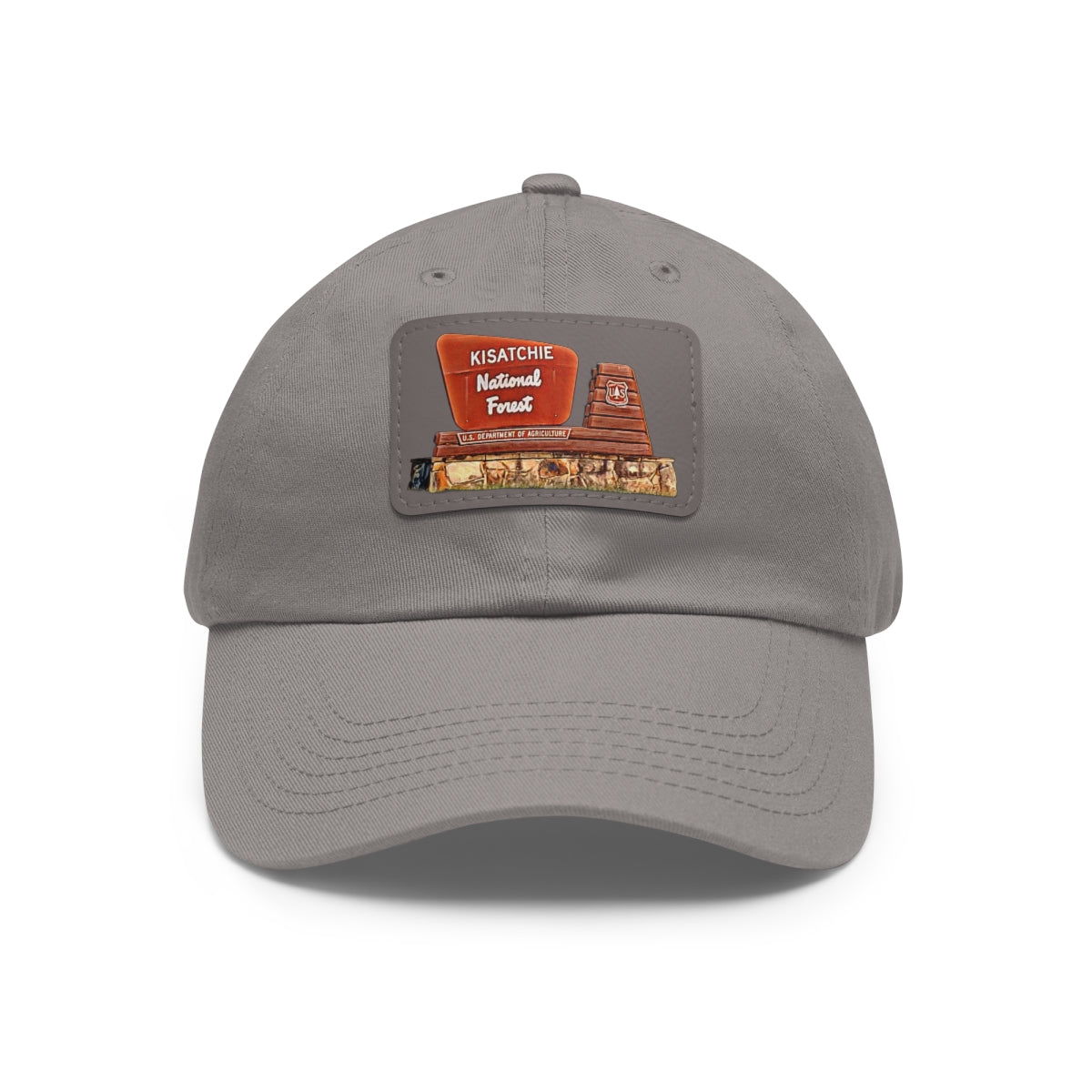 Dad Cap with Leather KNF Patch