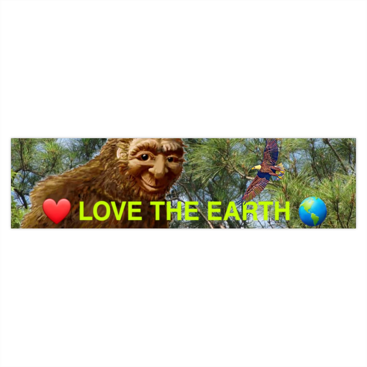 Love the Earth Bumper Stickers