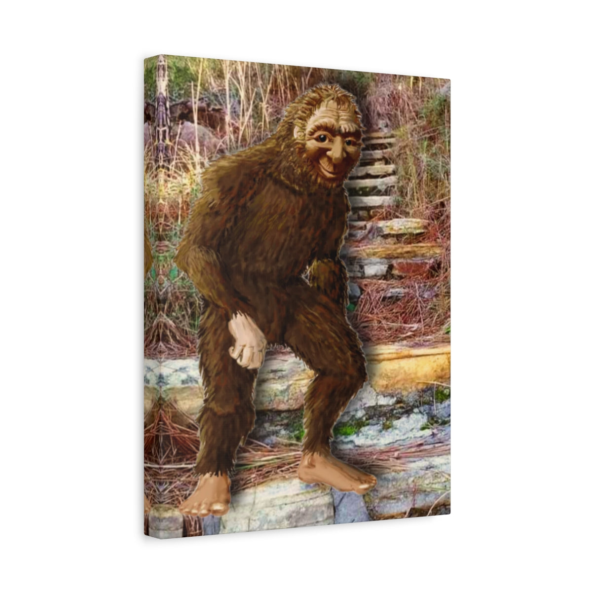 Bigfoot at Longleaf Vista Vertical Canvas