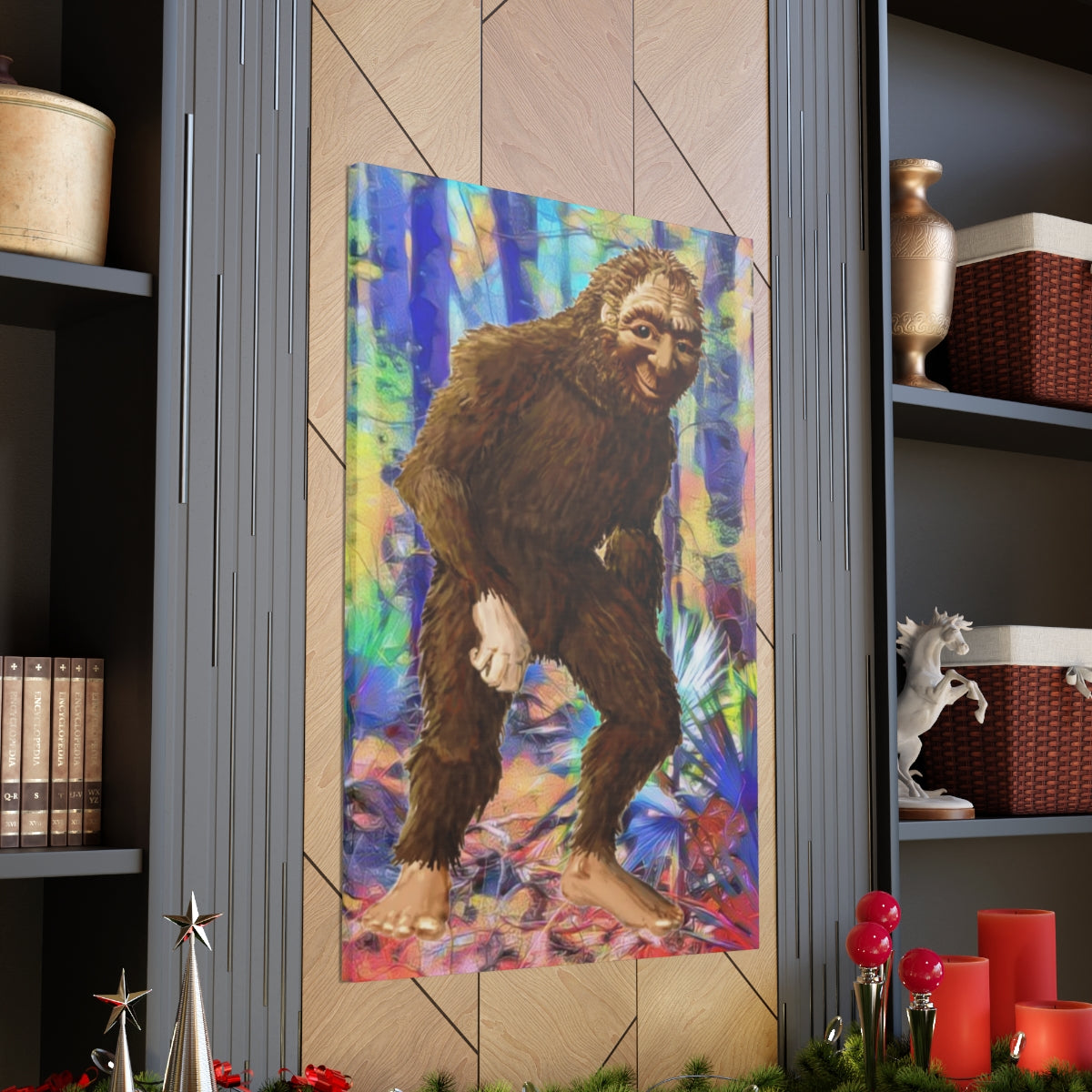 Vertical Kisatchie Bigfoot Canvas