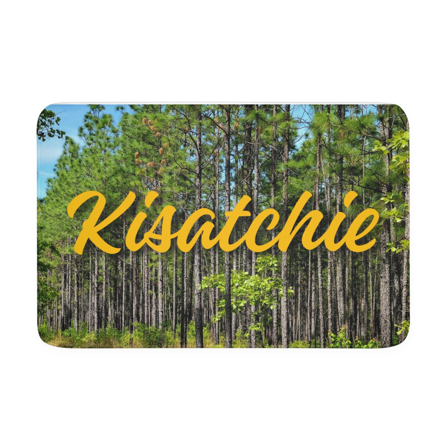 Kisatchie Pines Memory Foam Bath Mat