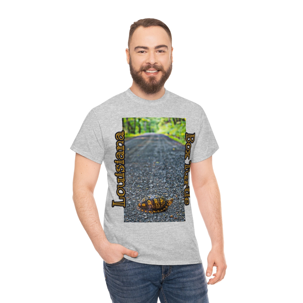 Unisex Louisiana Box Turtle Heavy Cotton Tee