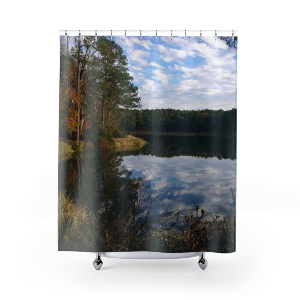 Valentine Lake Shower Curtain