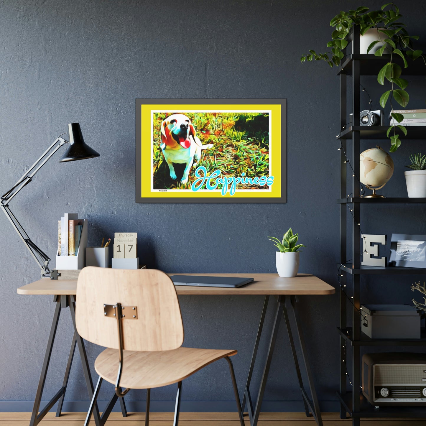 Framed Happiness Print