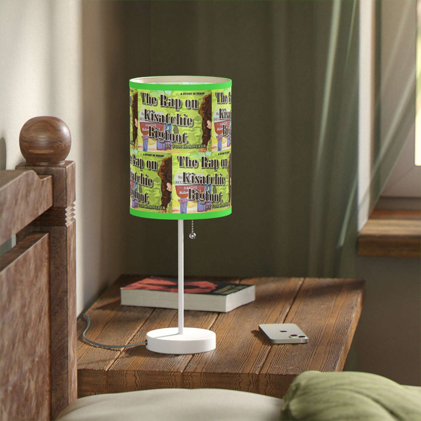 The Rap on Kisatchie Bigfoot Lamp on a Stand