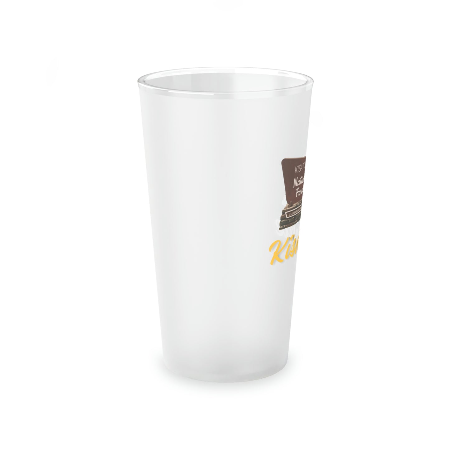 Kisatchie National Forest Frosted Pint Glass