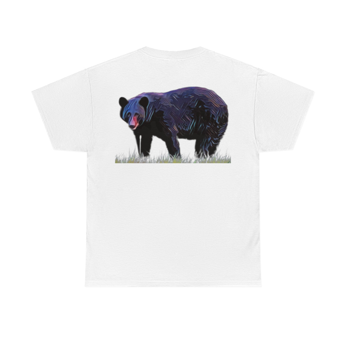 Unisex Louisiana Black Bear Heavy Cotton Tee